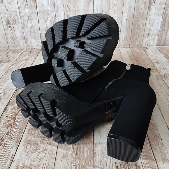 X2B Black Boots - Size 7 - Picture 2 of 6